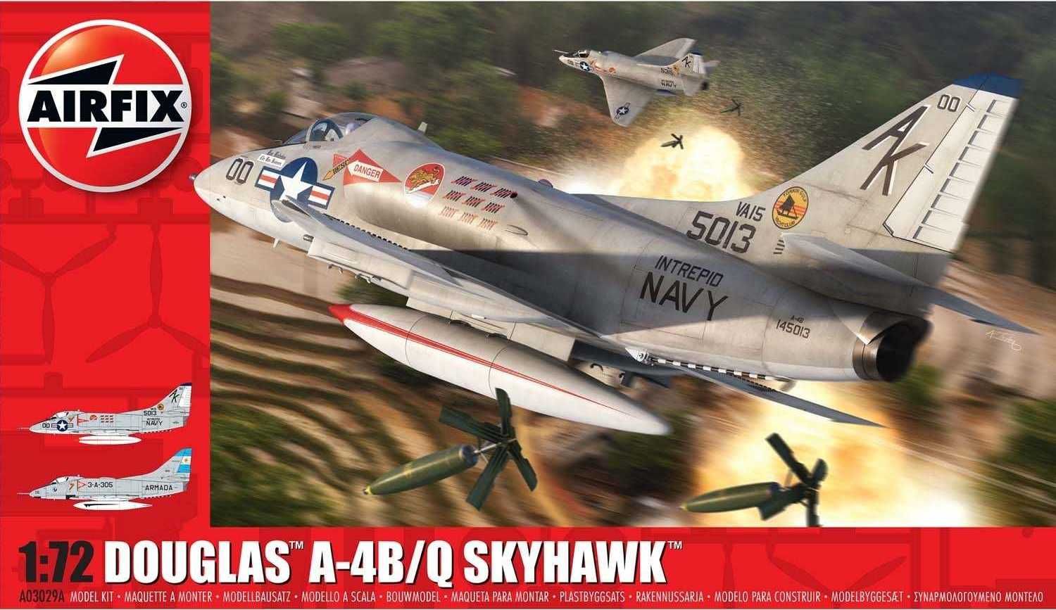 AIRFIX Classic Kit letadlo A03029A - Douglas A4 Skyhawk (1:72) - obrázek 1