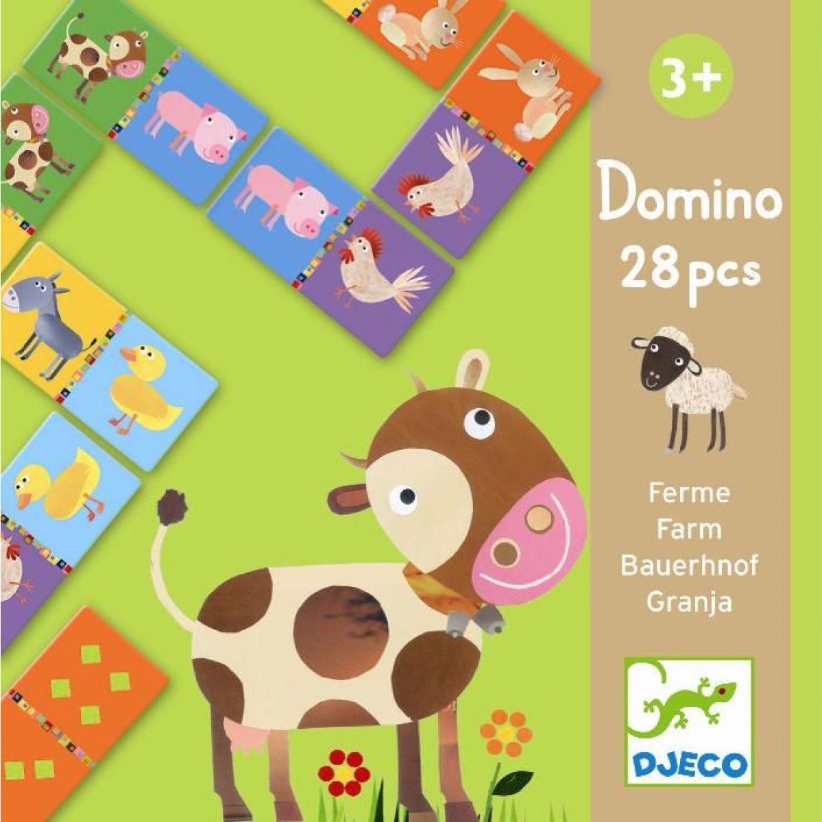 Djeco Domino Farma - obrázek 1