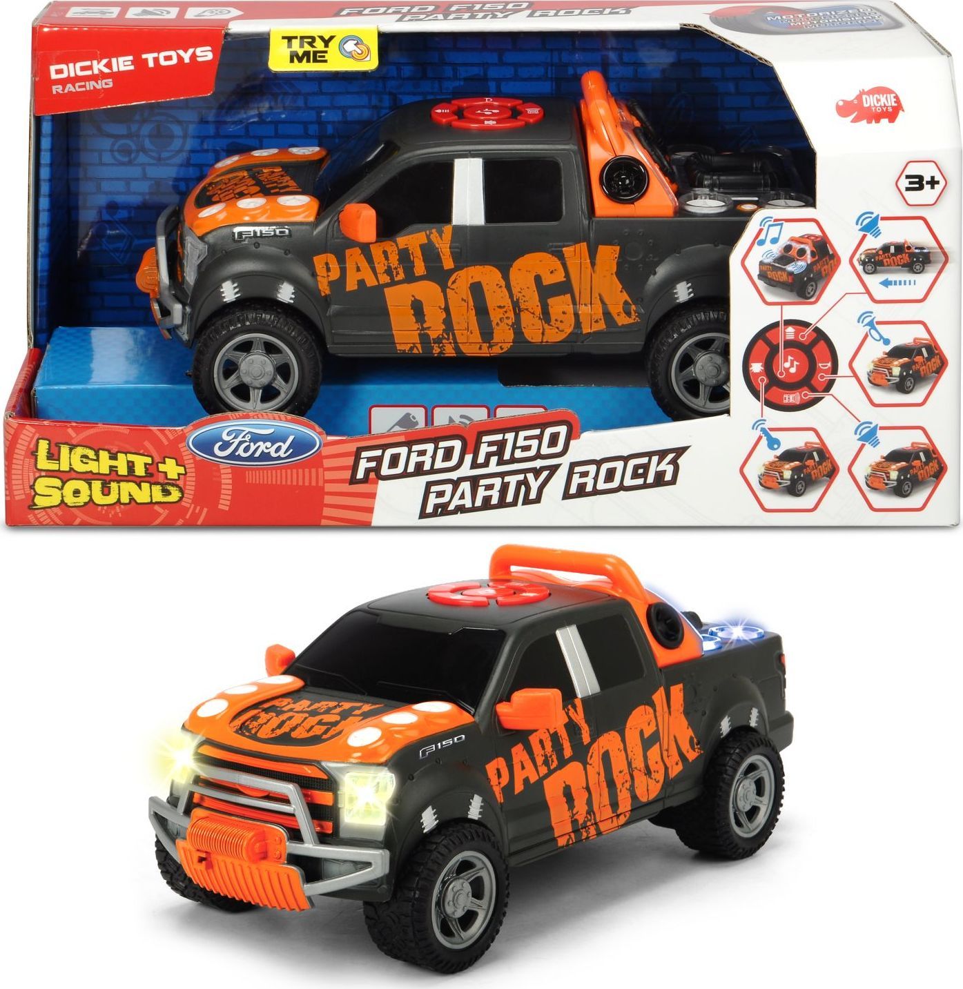DICKIE Auto Ford F150 Pick up Party Rock Anthem - obrázek 1