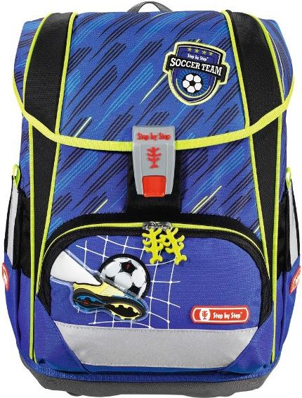 Školní aktovka Fotbal Hama LIGHT 2 4-dílný set Step by Step - obrázek 3