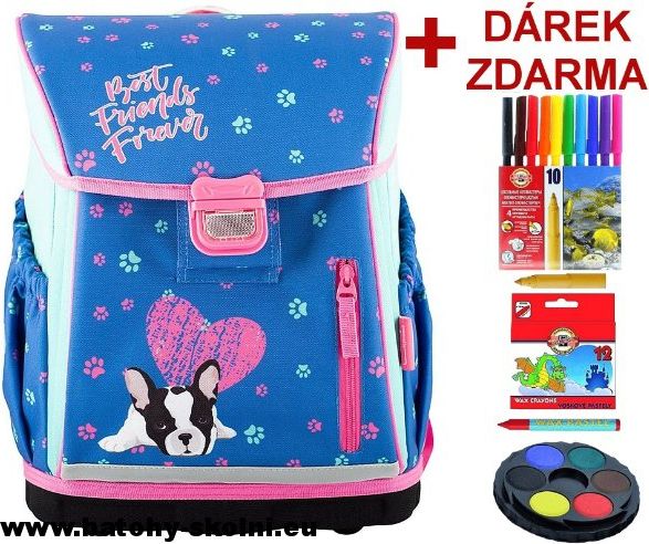 Školní aktovka Hama Blue Dog pes - obrázek 1