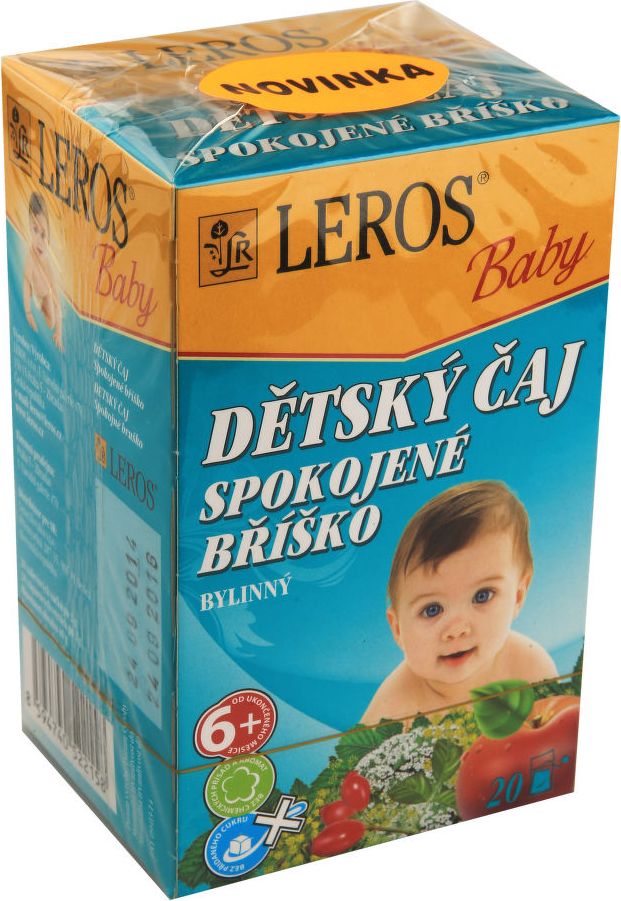 LEROS BABY Dětský čaj Spokojené bříško 20x2g - obrázek 1