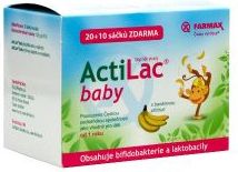Actilac Baby příchuť banán 20+10 sáčků - obrázek 1