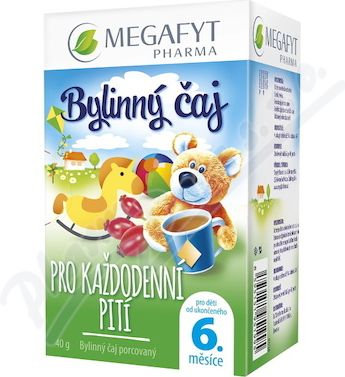 Megafyt Bylinný čaj každodenní pití pro děti 20x2g - obrázek 1
