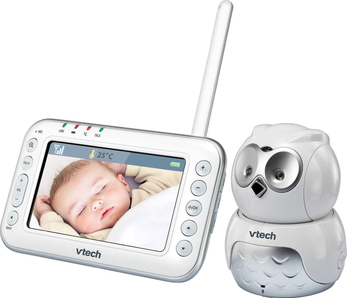Video chůvička 4,3" Vtech BM4600 Sova - obrázek 1