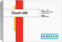 Generica Zinavit 600 žvýkací tablet y 120 ks - obrázek 1