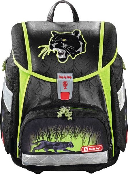 Školní aktovka Černý panter TOUCH2 4-dílný set Hama Step by Step - obrázek 4