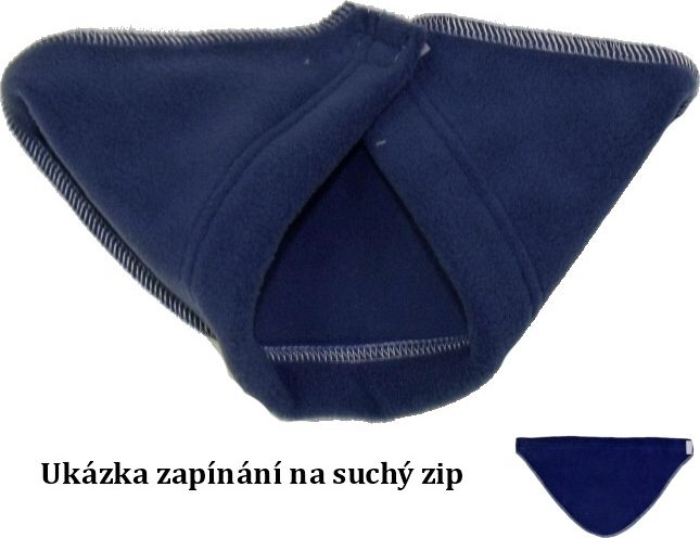 Kojenecký/dětský šátkošálek Dětský svět fleece, světle růžový - obrázek 4