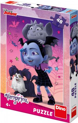 DINO Puzzle Vampirina Ballerina 48 dílků - obrázek 1