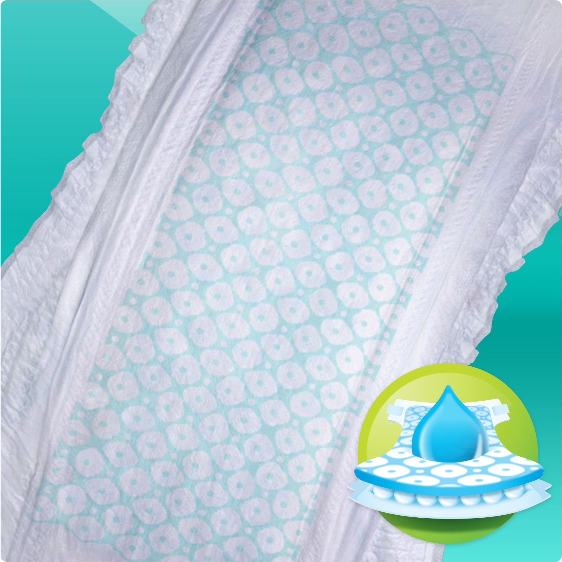 Pampers New Baby-Dry Mini 3 - 6 kg dětské pleny Giant Pack 100 ks - obrázek 6