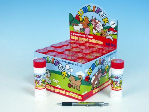 Bublifuk Moje první zvířátka s ovocnou vůní 50ml - obrázek 1