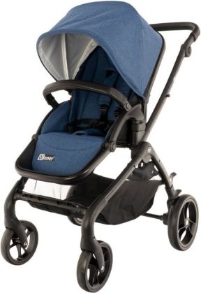Euro Baby Dětský kočárek Winner 2019, blue, D19 - obrázek 1