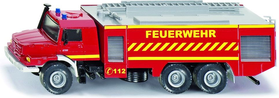 SIKU Super - Mercedes Zetros Fire Engine, 1:50 - obrázek 1