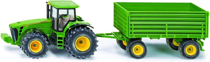 SIKU Farmer - traktor John Deere s vlekem, 1:50 - obrázek 1