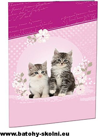 Desky na abecedu A4 Kočičky Kitten - obrázek 1
