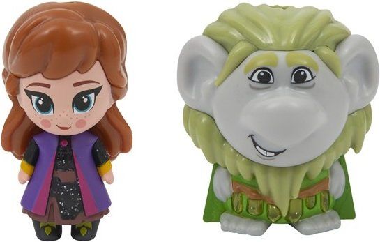 Frozen 2: 2-pack svítící mini panenka - Pabbie & Anna Travelling - obrázek 1