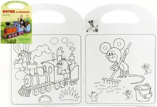 Teddies Omalovánky Krtek a kamarádi A4 3+ - obrázek 1