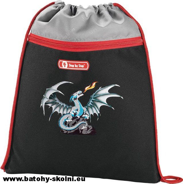 Školní aktovka Hama 4 dílný set Step by Step Light 2 Ohnivý drak - Doprava Zdarma - obrázek 10