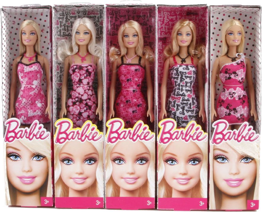 Barbie v šatech - obrázek 1