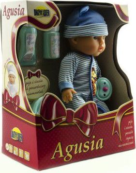 Dromader Panenka Agusia pijící čůrající 27 cm - obrázek 3