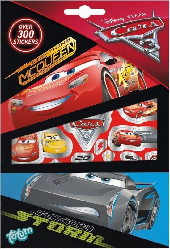 Samolepkový blok A5 Cars 3 - obrázek 1
