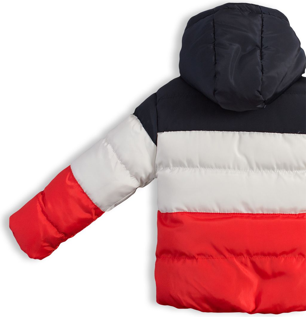 Dětská zimní bunda LEMON BERET MINI ADVENTURES červená Velikost: 68 - obrázek 4