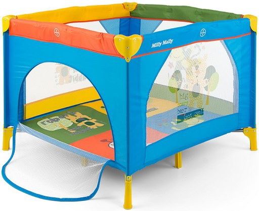 Dětská skládací ohrádka Milly Mally Multicolor - obrázek 1
