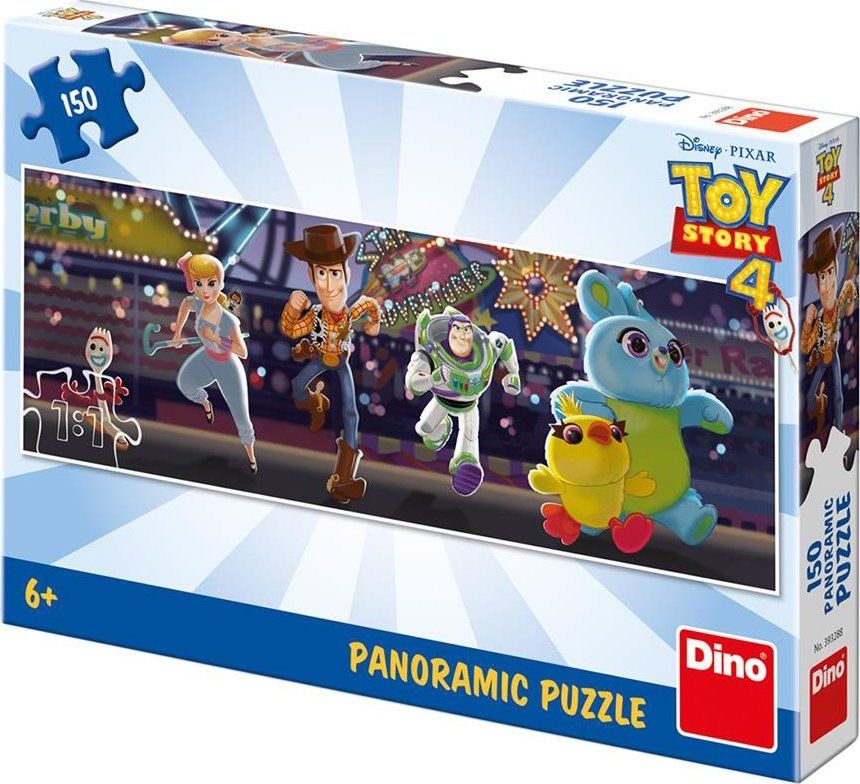 DINO Panoramatické puzzle Toy Story 4, 150 dílků - obrázek 2