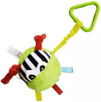 Hencz Toys Plyšová závěsná hračka - Balónek s očičkami - mix barev - obrázek 1