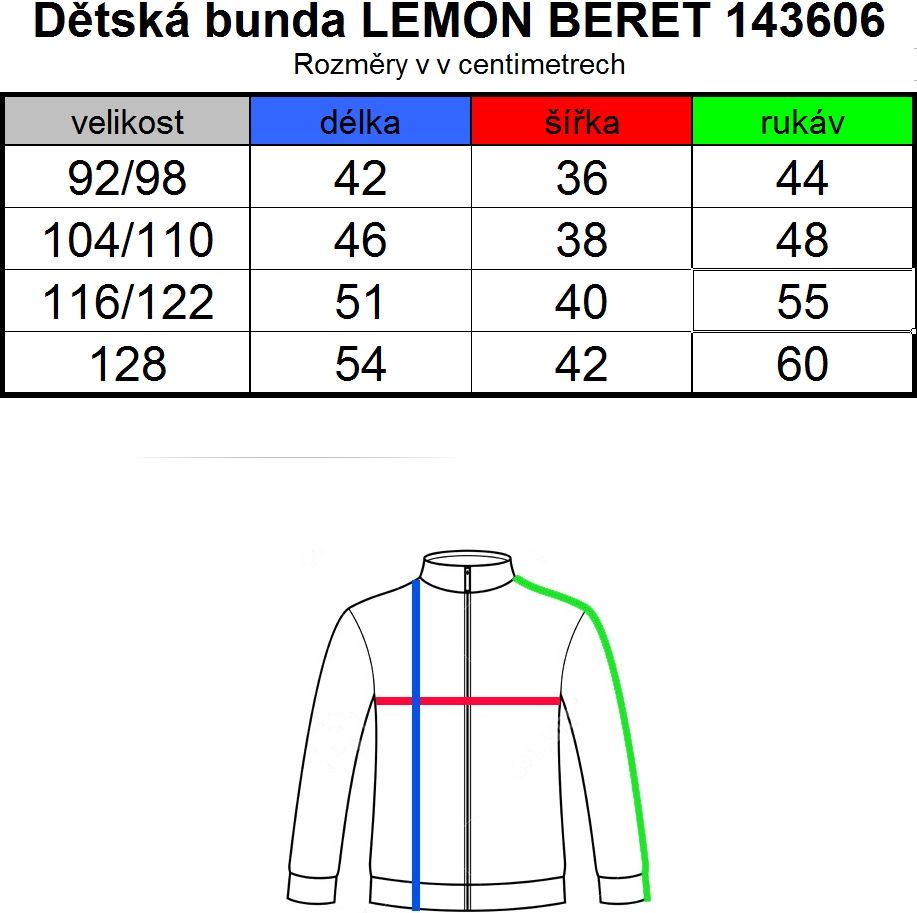 Dívčí zimní bunda LEMON BERET  MAGIC růžová Velikost: 104-110 - obrázek 8