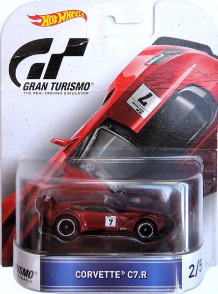 HOT WHEELS - Corvette C7.R - poškozený obal - obrázek 1