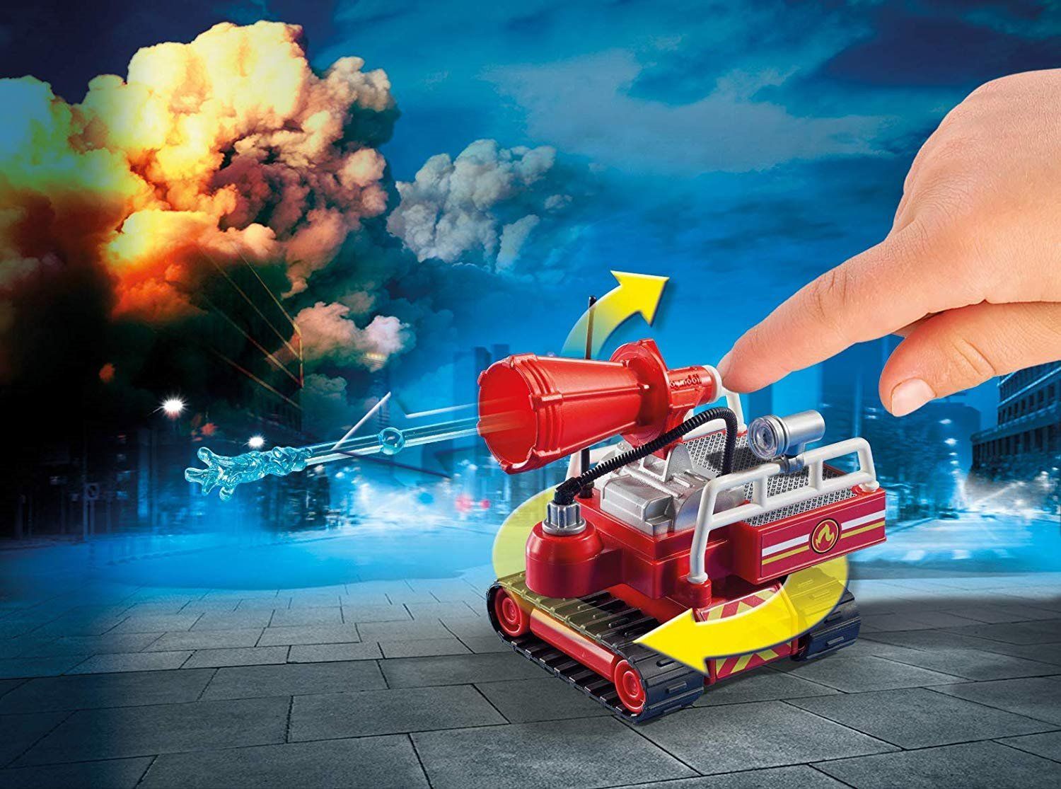PLAYMOBIL Hasičské robotické vodní dělo 9467 - obrázek 2