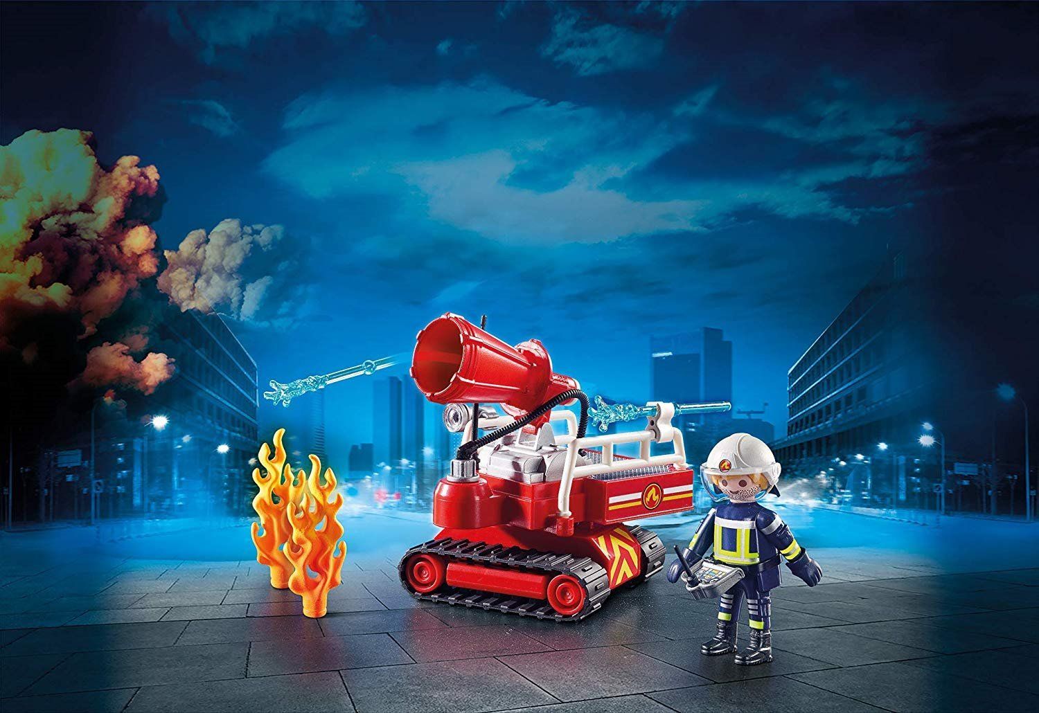 PLAYMOBIL Hasičské robotické vodní dělo 9467 - obrázek 3