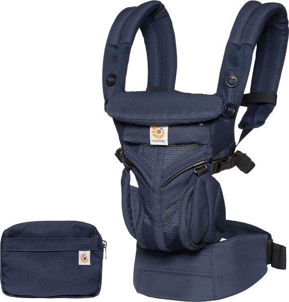 ERGOBABY Dětské nosítko Omni 360 Cool Air Mesh – Midnight Blue New - obrázek 1