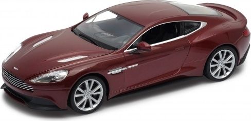Welly - Aston Martin Vanquish model 1:24 tmavě červené - obrázek 1