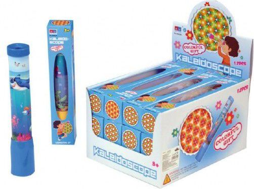Kaleidoskop - Krasohled plast 23cm asst barvy v krabičce 12ks v boxu - obrázek 1