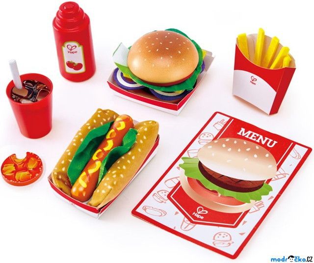 Kuchyň - Fast Food Set (Hape) - obrázek 1