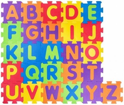 Plastica Pěnové podlahové puzzle Abeceda - 52 ks - obrázek 1