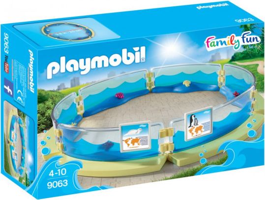 PLAYMOBIL Bazén pro mořská zvířata 9063 - obrázek 1