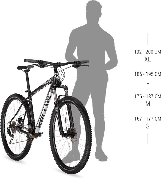 Kellys SPIDER 50 Blue 29" - model 2019 Black Orange - M (19'') - obrázek 3