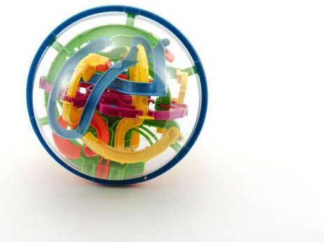 Teddies Perplexus 50127 Hlavolam Bludiště 3D koule plast 17cm - obrázek 5
