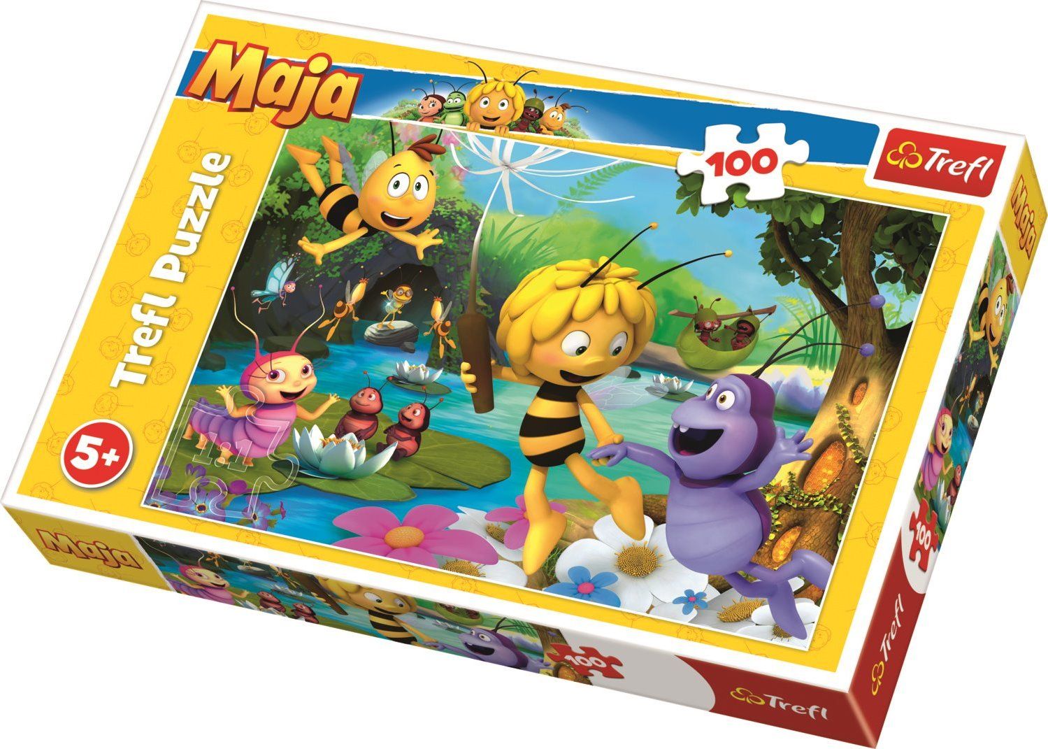 TREFL Puzzle Včelka Mája 100 dílků - obrázek 2
