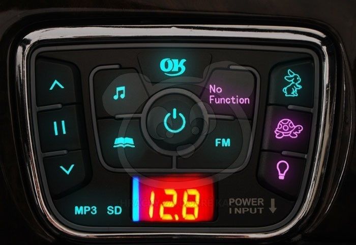Audi Q7 s 2,4G bluetooth DO, Lak, nová palubní deska, EVA kola - modré - obrázek 4