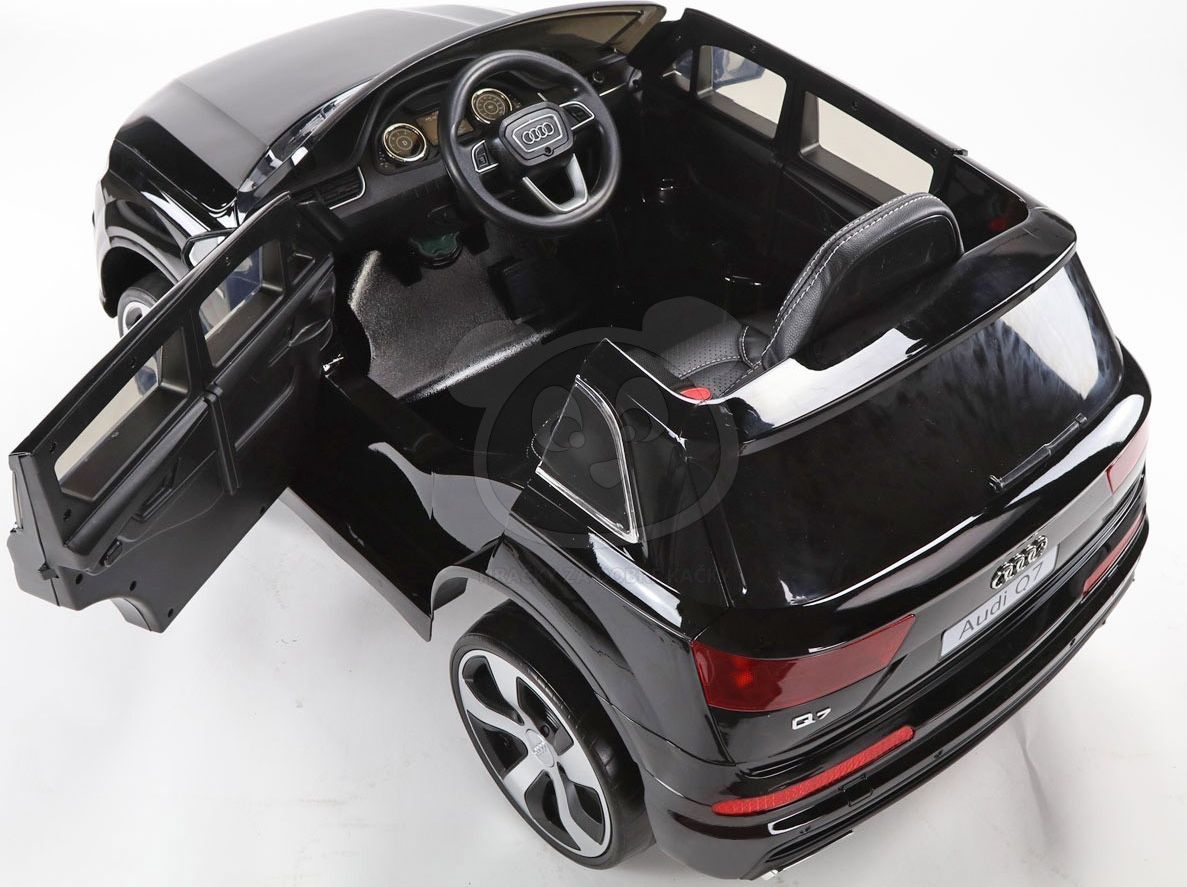 Audi Q7 s 2,4G bluetooth DO, Lak, nová palubní deska, EVA kola - modré - obrázek 9