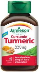 Jamieson Kurkumín 550 mg 60 kapslí - obrázek 1