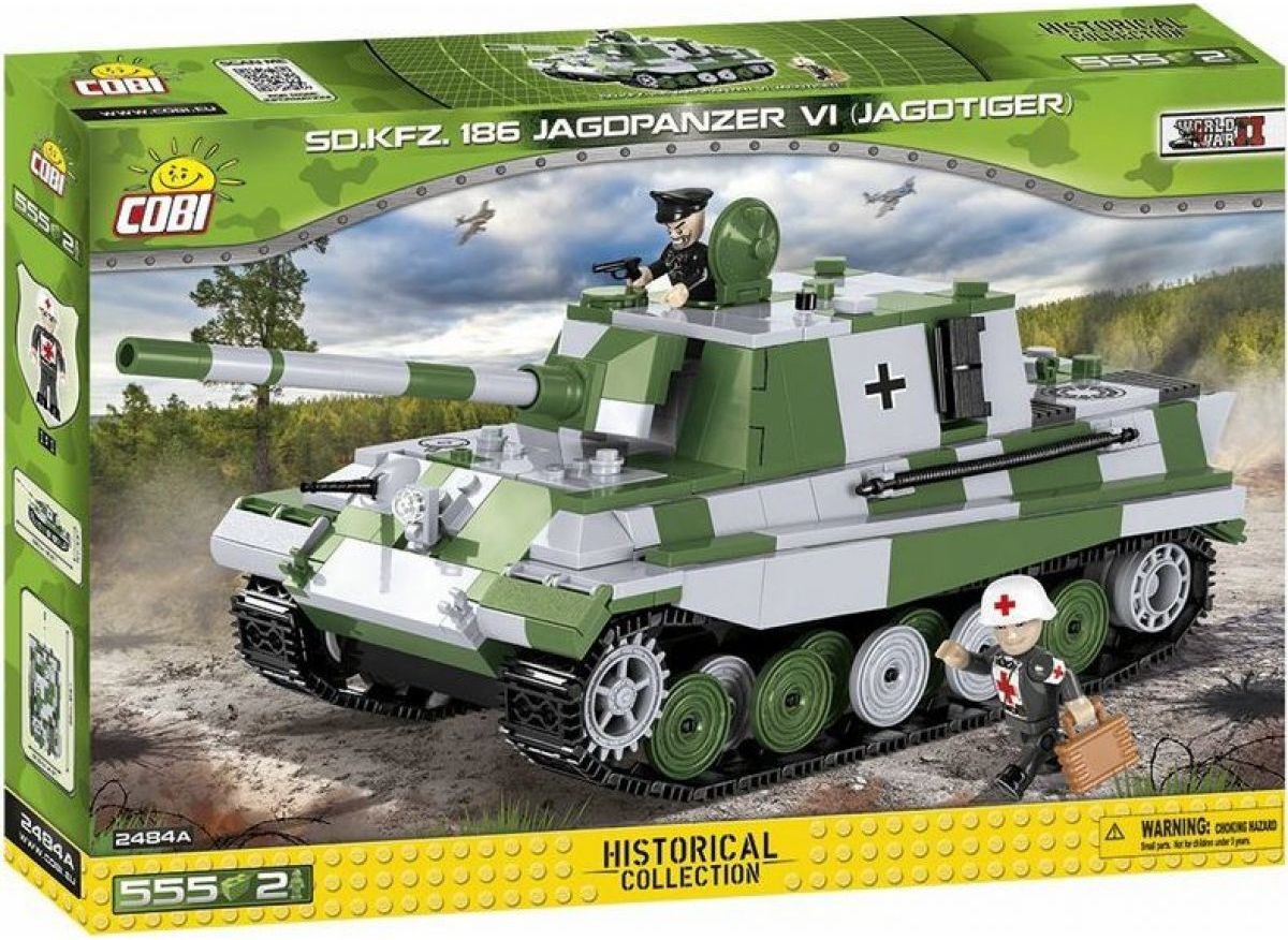 Cobi Malá armáda 2484 SD.KFZ. 186 Jagdpanzer VI Jagdtiger - obrázek 1