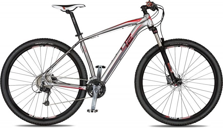 4EVER Fever 29'' - model 2018 stříbrno-červená - 17" - obrázek 1