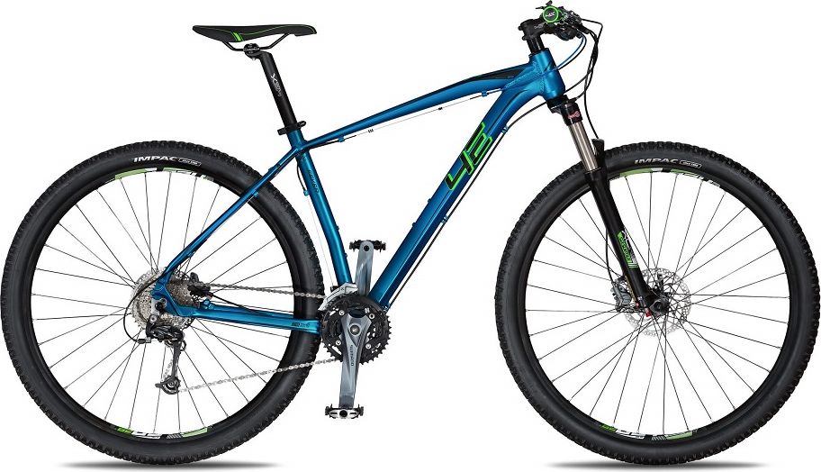 4EVER Fever 29'' - model 2018 stříbrno-červená - 17" - obrázek 2