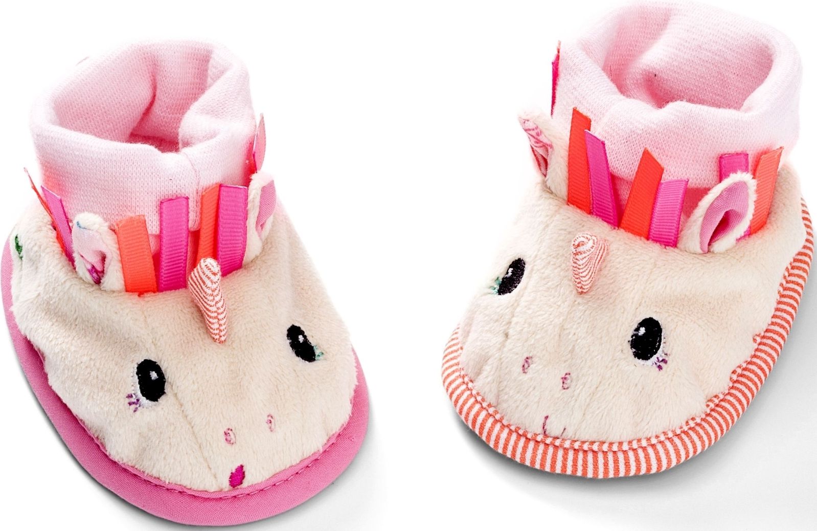 Lilliputiens Louise baby slippers uni - obrázek 2
