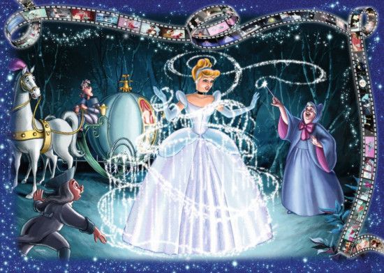 RAVENSBURGER Puzzle Popelka 1000 dílků - obrázek 1